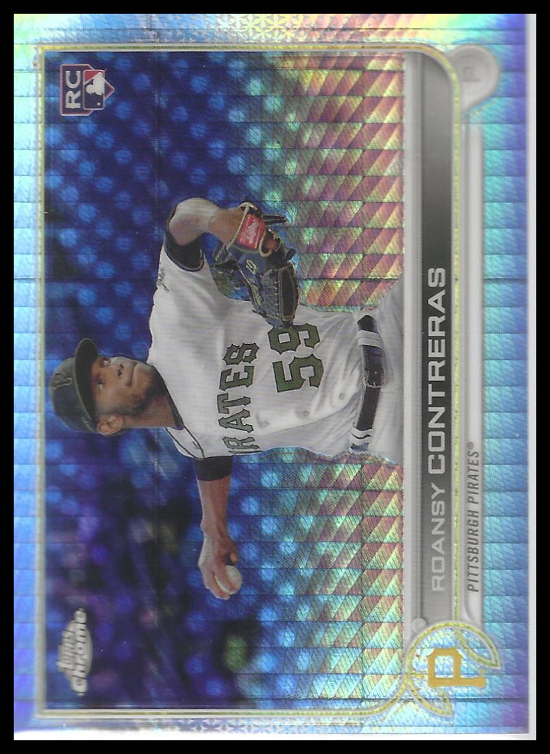 2022 Topps Chrome #53 Roansy Contreras Prism Refractor
