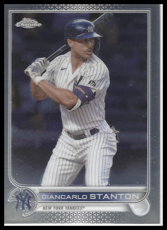 2022 Topps Chrome #139 Giancarlo Stanton