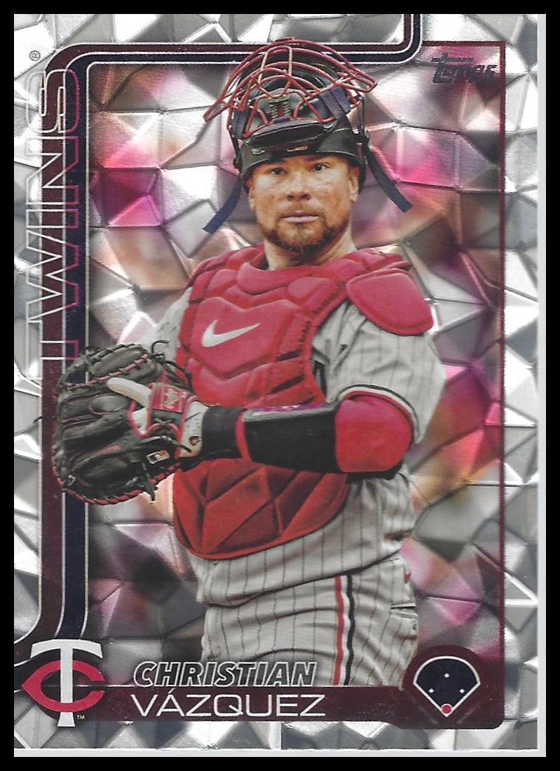 2025 Topps Update #US7 Christian Vázquez Diamante Foil