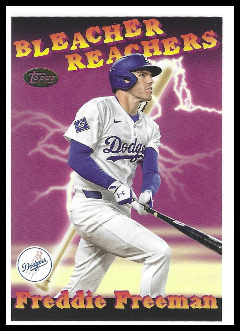 2025 Topps Update #BR-22 Freddie Freeman Bleacher Reachers