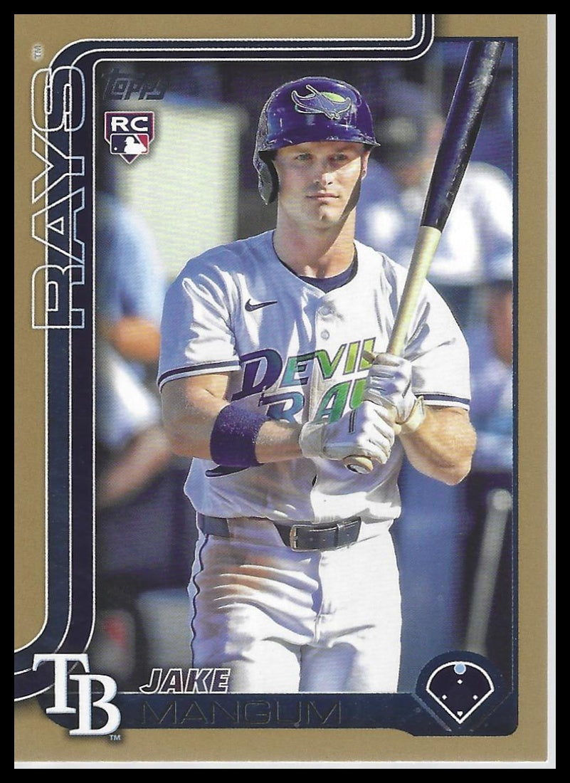 2025 Topps Update #US306 Jake Mangum Gold #/2025