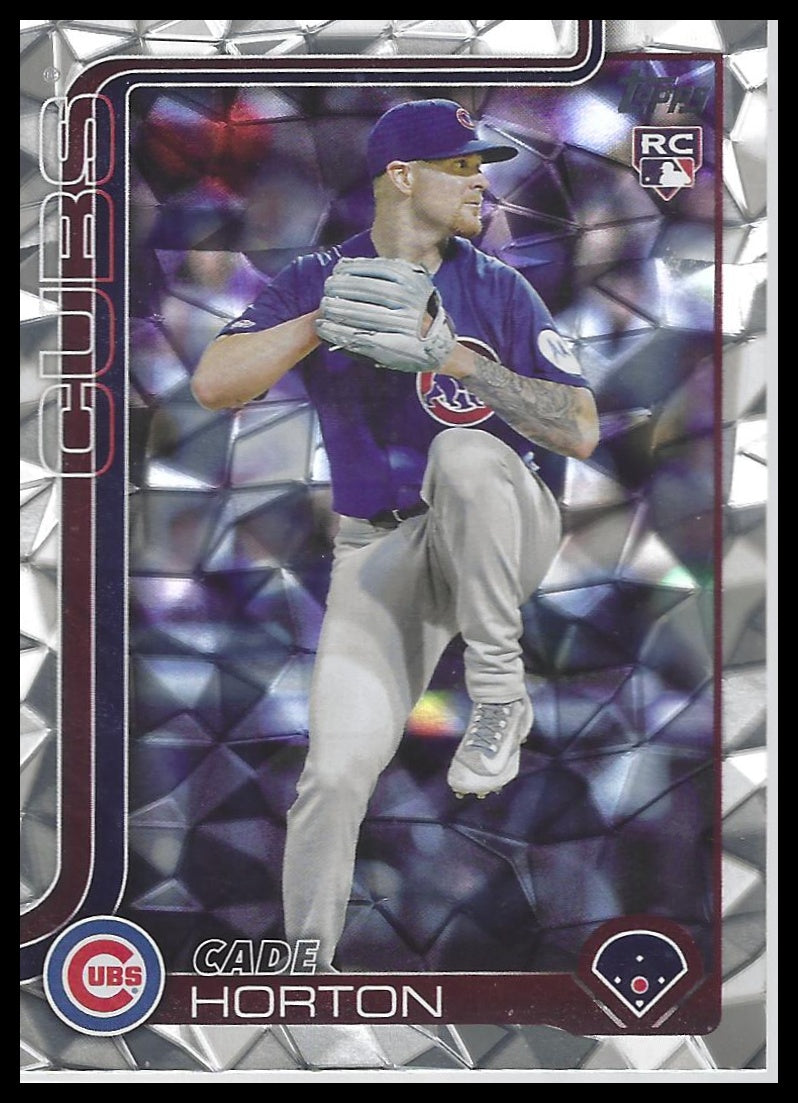 2025 Topps Update #US140 Cade Horton Diamante Foil
