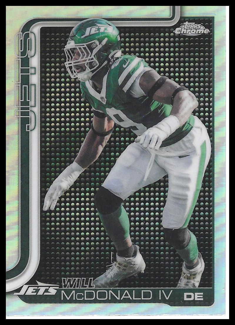 2025 Topps Chrome #241 Will McDonald IV Lightboard Logo