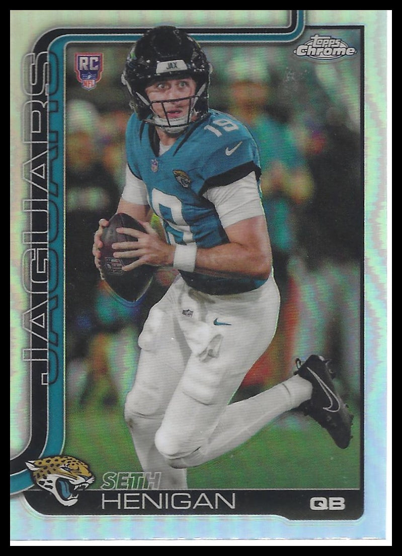 2025 Topps Chrome #399 Seth Henigan Refractor