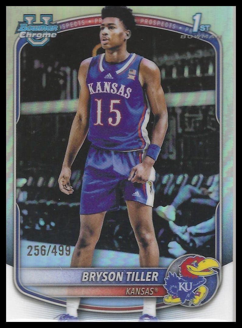 2025-26 Bowman #BCP-8 Bryson Tiller Chrome Prospects Refractor #/499