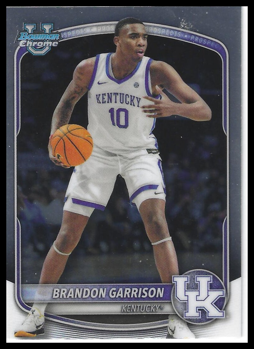 2025-26 Bowman #BCP-97 Brandon Garrison Chrome Prospects