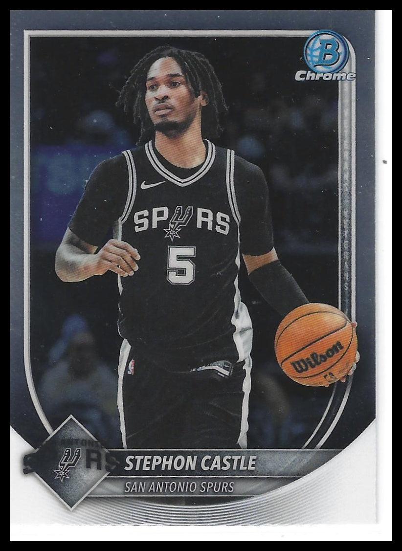 2025-26 Bowman #BCV-145 Stephon Castle Chrome