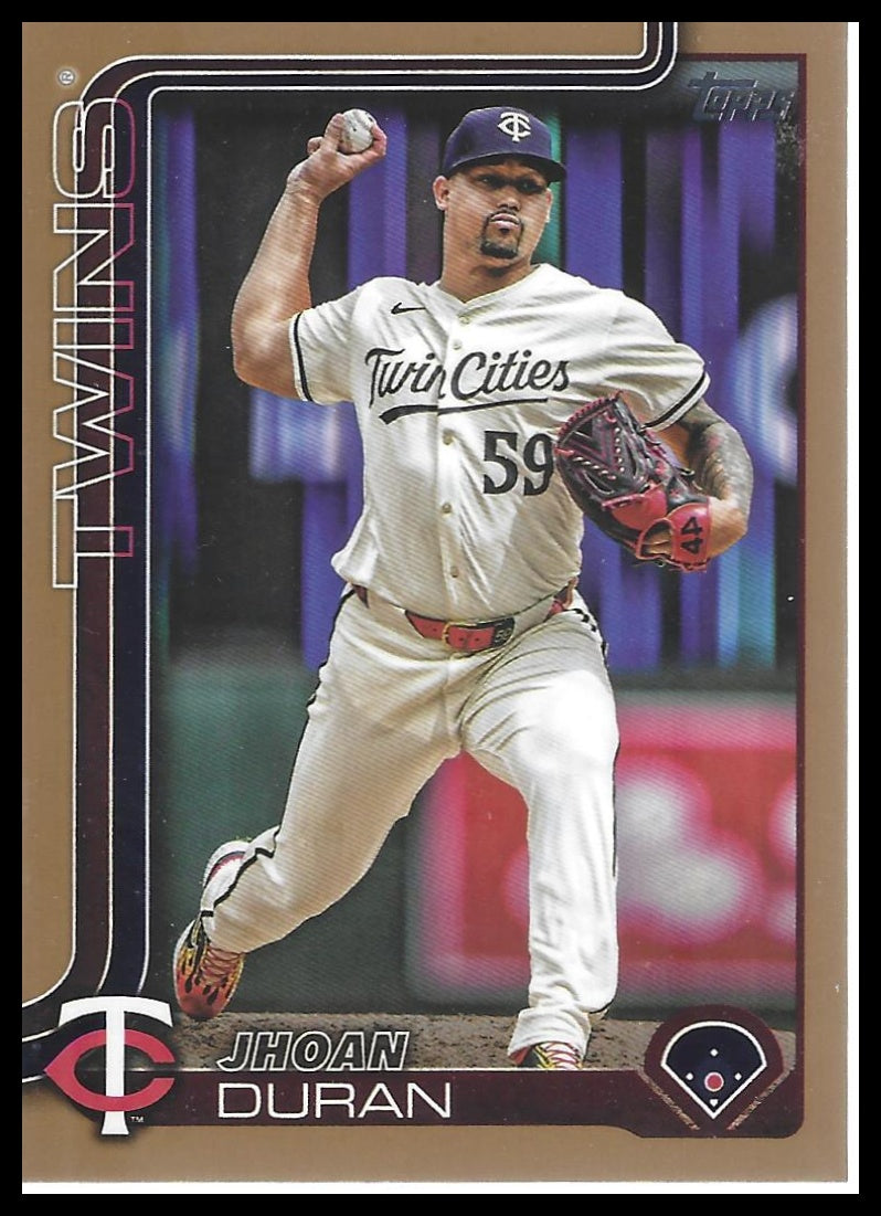 2025 Topps #687 Jhoan Duran Gold #/2025