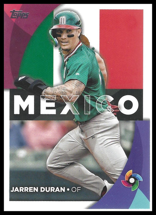 2023 Topps #WBC-39 Jarren Duran 2023 World Baseball Classic Stars