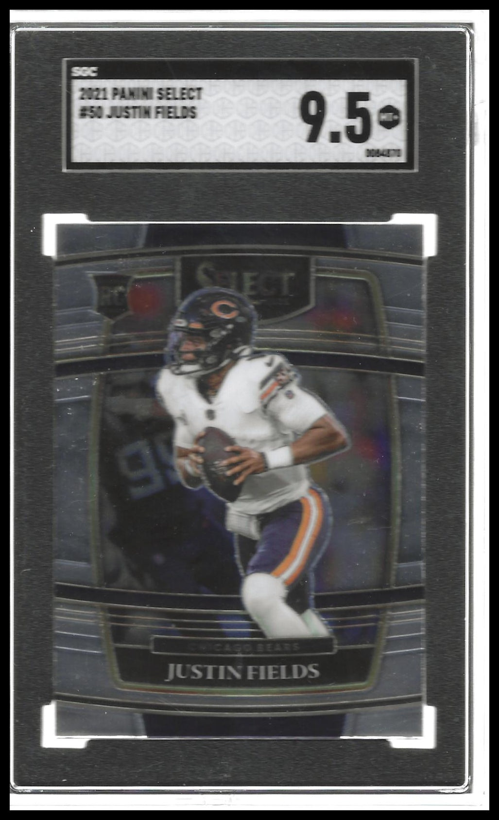 2021 Panini Select #50 Justin Fields SGC 9.5