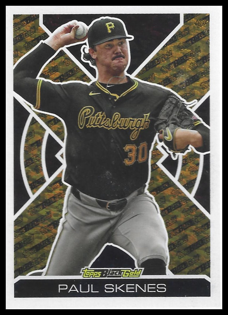 2025 Topps Update #BG-6 Paul Skenes Topps Black Gold