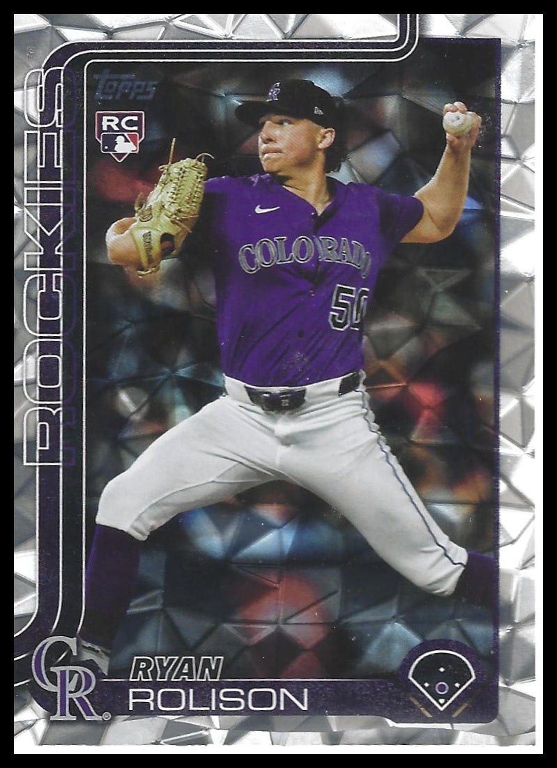 2025 Topps Update #US124 Ryan Rolison Diamante Foil