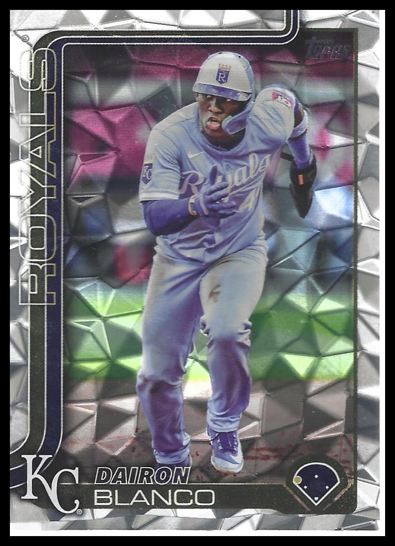 2025 Topps Update #US88 Dairon Blanco Diamante Foil