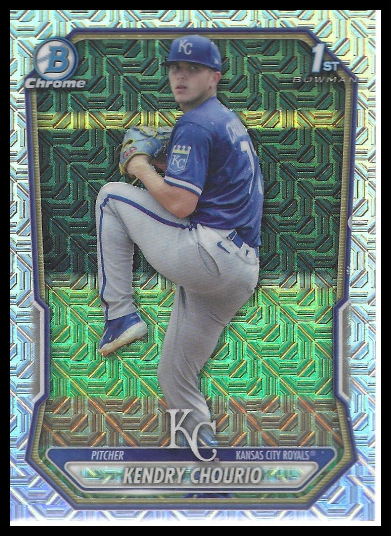 2026 Bowman #BCP-7 Kendry Chourio Chrome Prospects Mojo Refractor