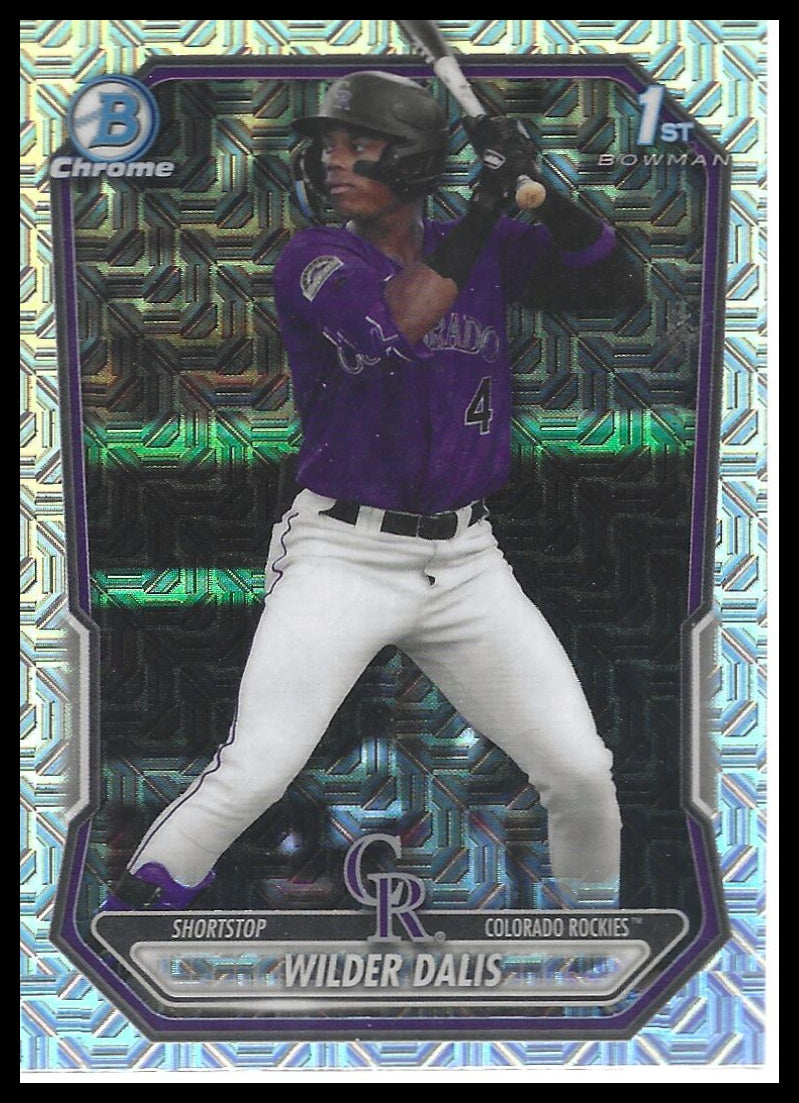 2026 Bowman #BCP-150 Wilder Dalis Chrome Prospects Mojo Refractor