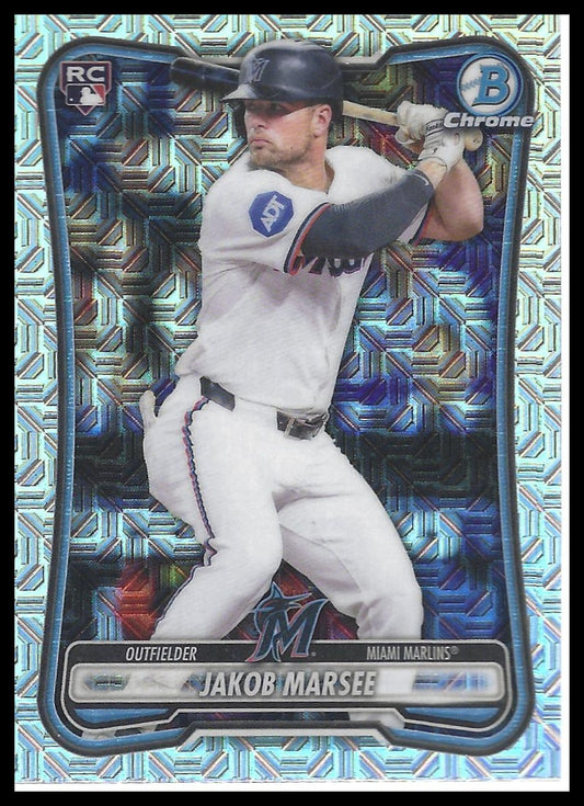 2026 Bowman #86 Jakob Marsee Chrome Mojo Refractors