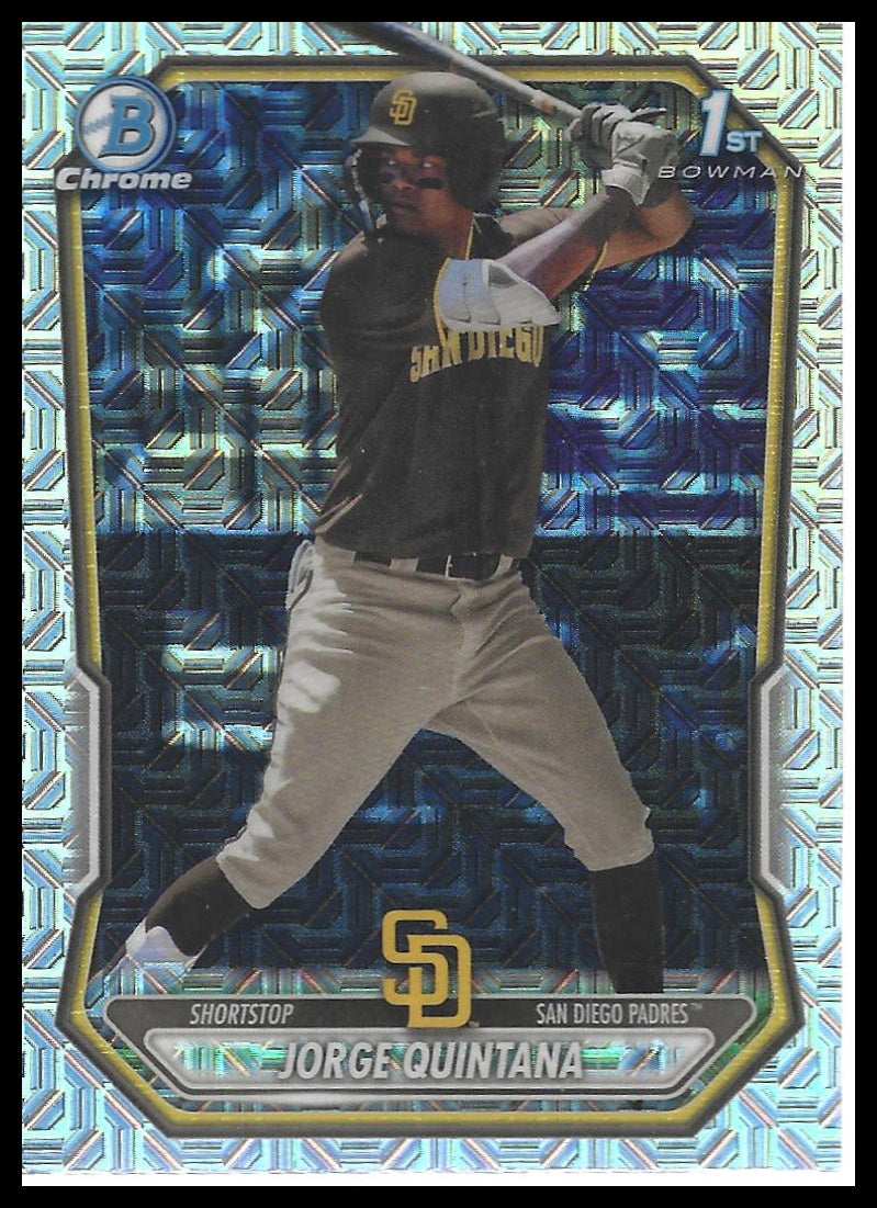 2026 Bowman #BCP-93 Jorge Quintana Chrome Prospects Mojo Refractor