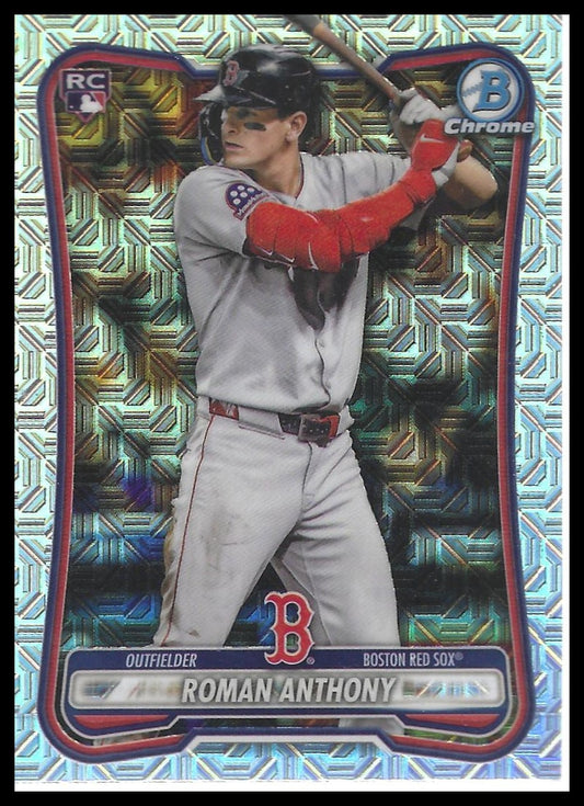 2026 Bowman #18 Roman Anthony Chrome Mojo Refractors