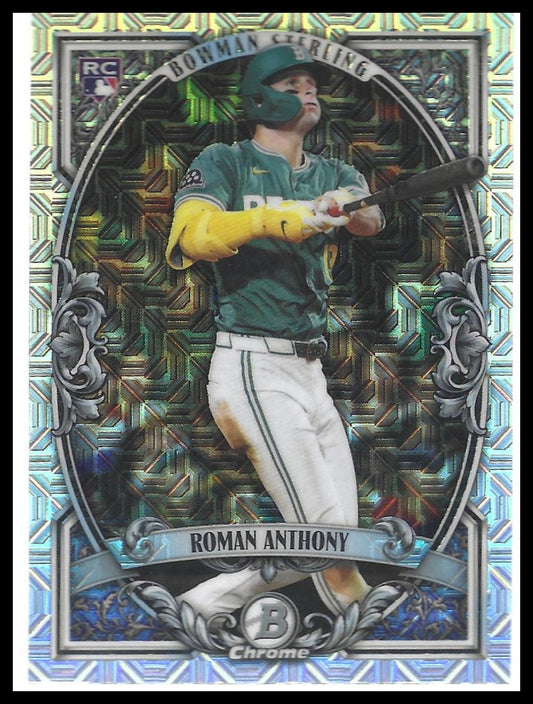 2026 Bowman #BST-12 Roman Anthony Bowman Sterling mojo refractor