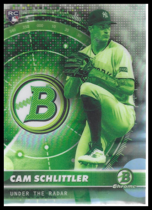 2026 Bowman #UR-2 Cam Schlittler Under the Radar
