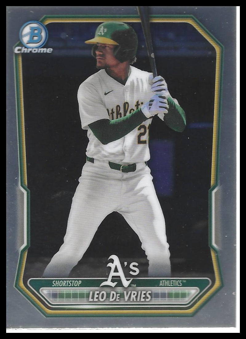 2026 Bowman #BCP-63 Leo De Vries Chrome Prospects