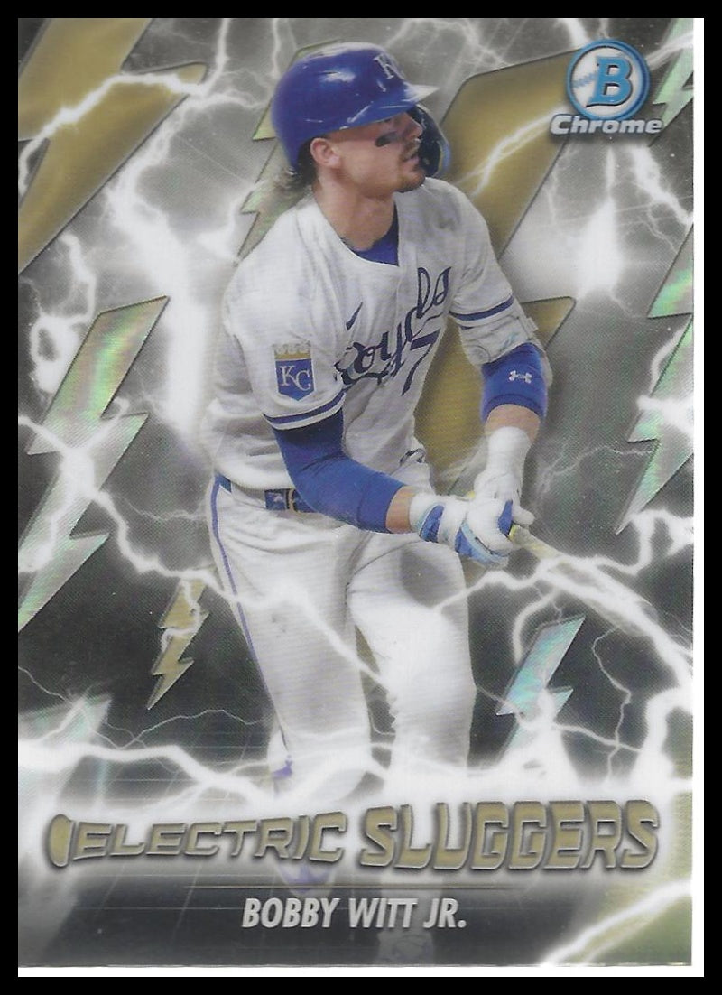 2026 Bowman #ES-19 Bobby Witt Jr. Electric Sluggers