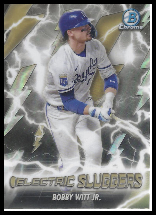 2026 Bowman #ES-19 Bobby Witt Jr. Electric Sluggers