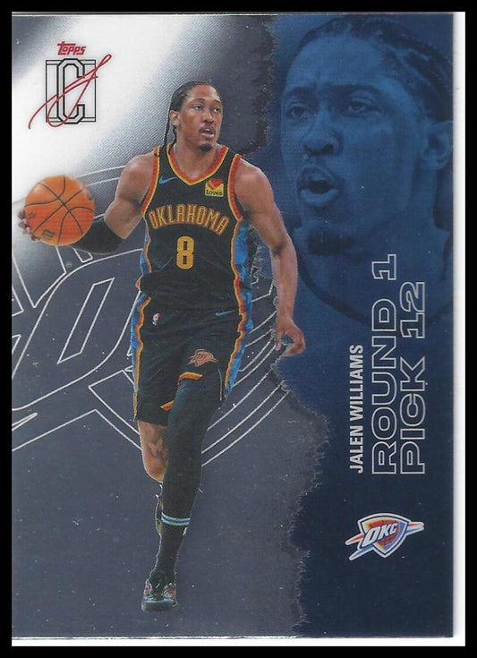 2025-26 Topps Signature Class #87 Jalen Williams Chrome