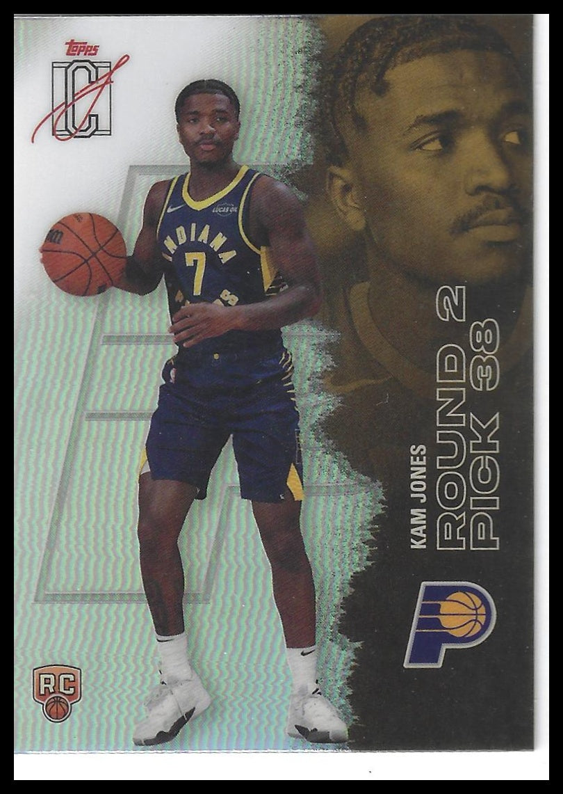 2025-26 Topps Signature Class #132 Kam Jones Chrome Refractor