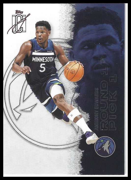 2025-26 Topps Signature Class #68 Anthony Edwards