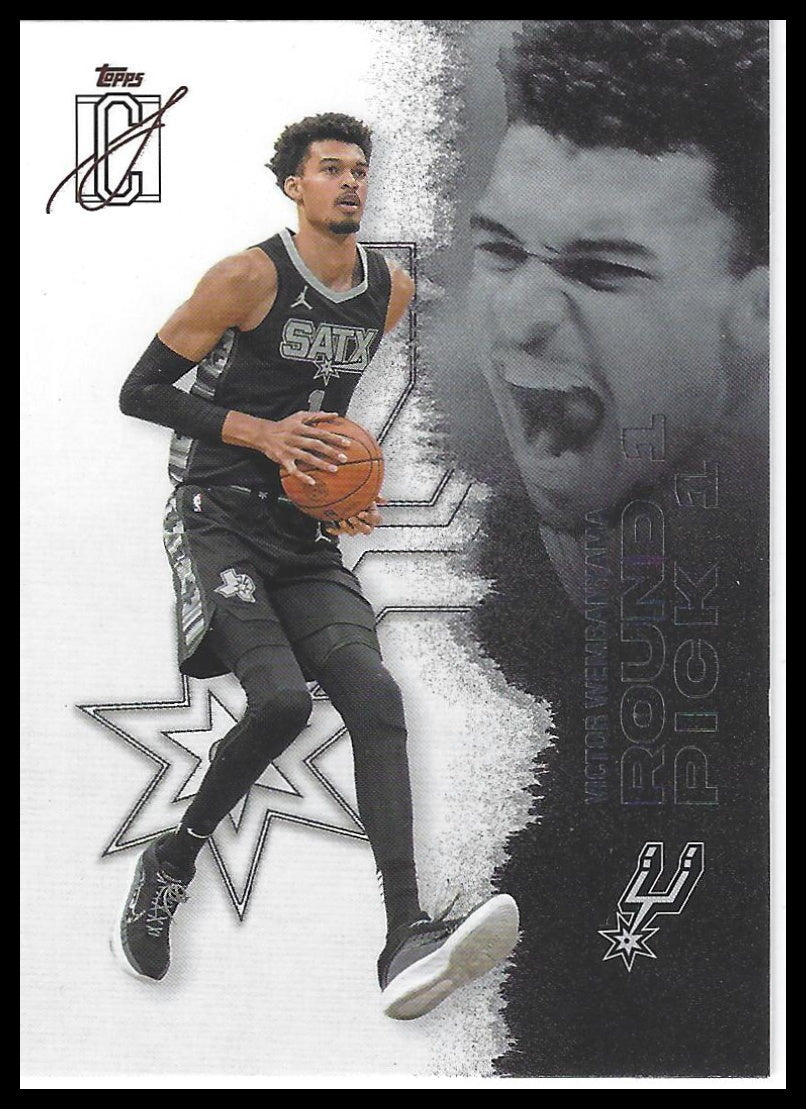 2025-26 Topps Signature Class #55 Victor Wembanyama