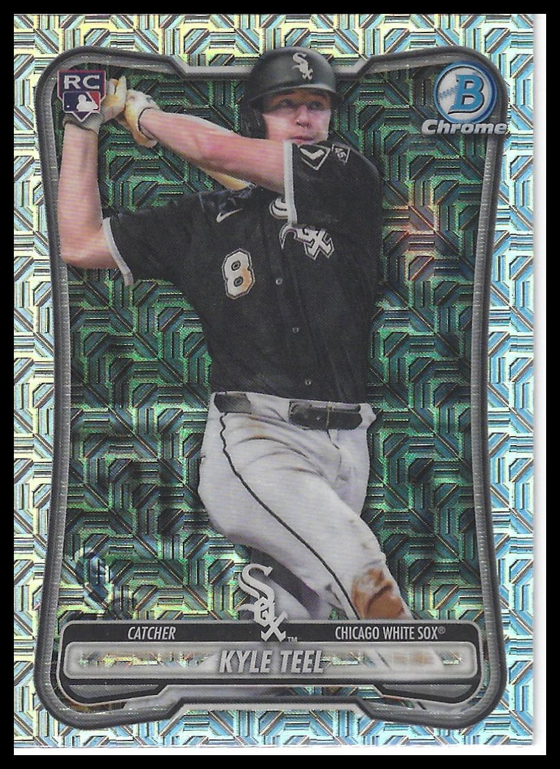 2026 Bowman #19 Kyle Teel Chrome Mojo Refractors