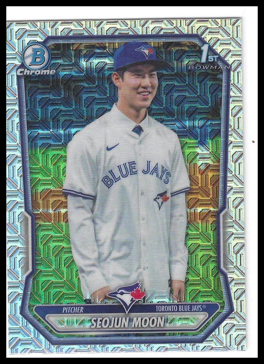 2026 Bowman #BCP-45 Seojun Moon Chrome Prospects Mojo Refractor