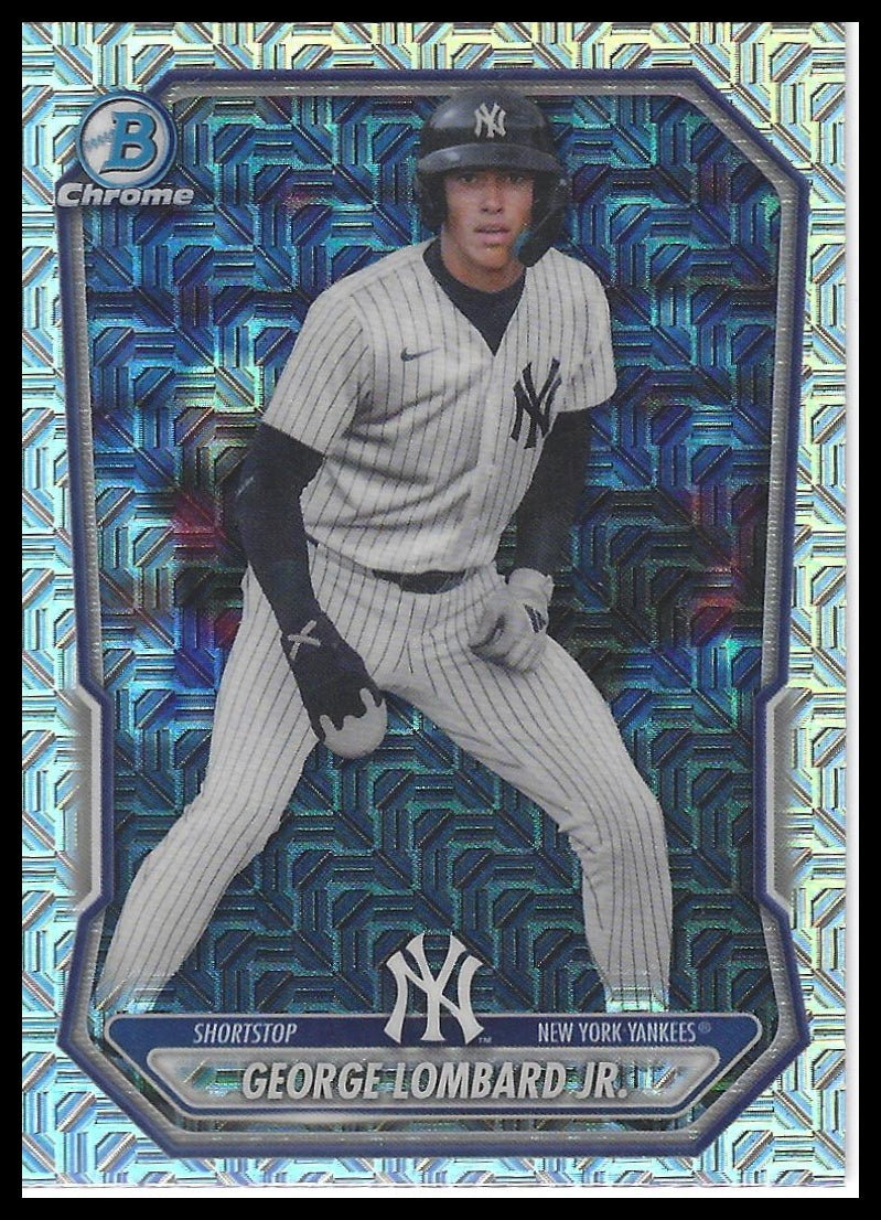 2026 Bowman #BCP-64 George Lombard Jr. Chrome Prospects Mojo Refractor