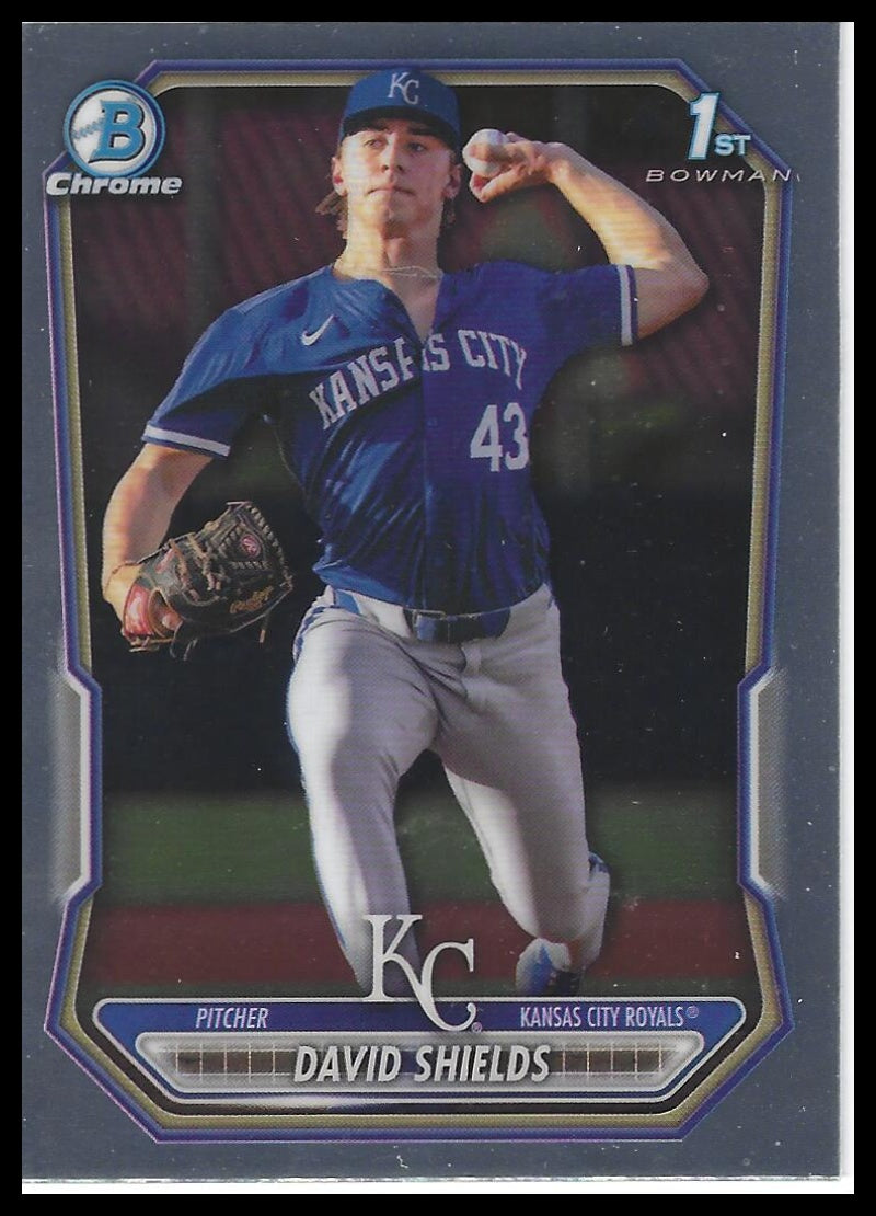 2026 Bowman #BCP-11 David Shields Chrome Prospects