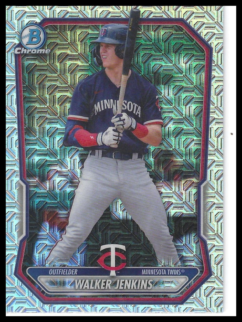 2026 Bowman #BCP-98 Walker Jenkins Chrome Prospects Mojo Refractor