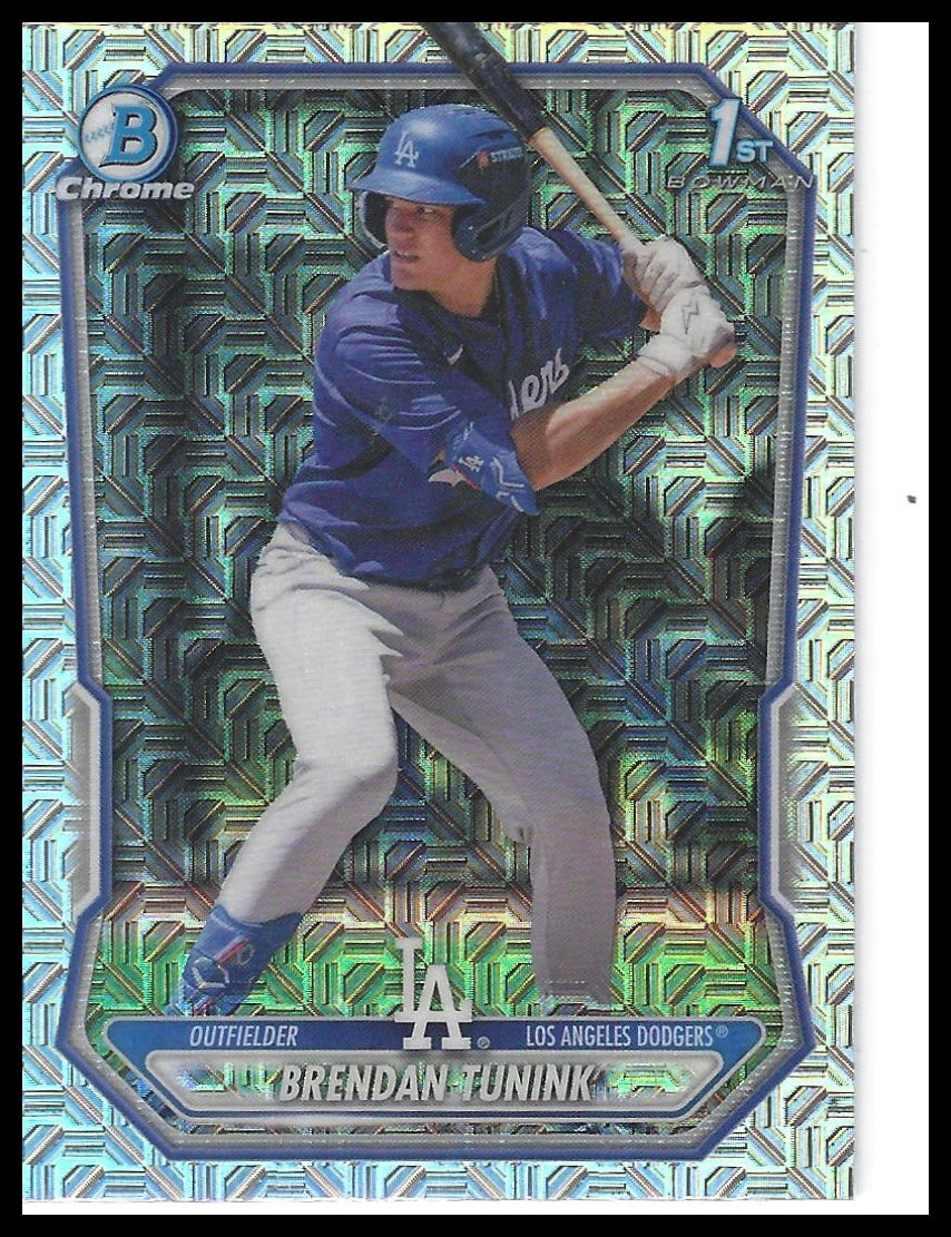 2026 Bowman #BCP-59 Brendan Tunink Chrome Prospects Mojo Refractor