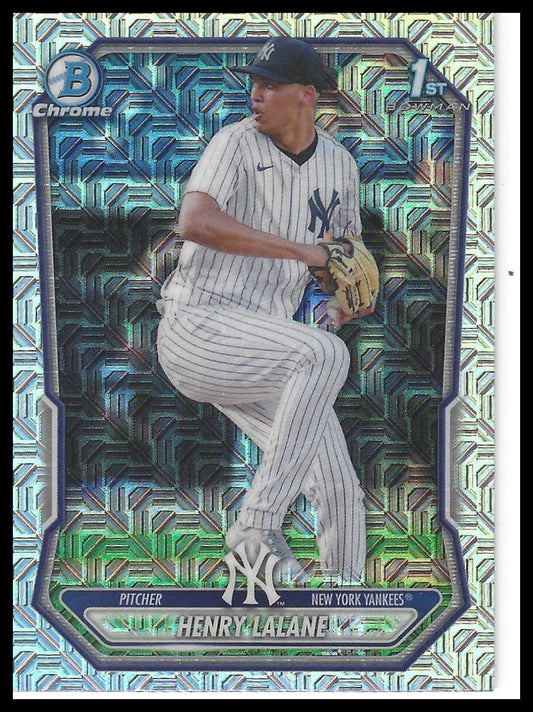 2026 Bowman #BCP-104 Henry Lalane Chrome Prospects Mojo Refractor