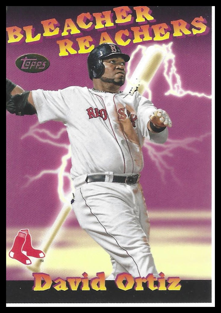 2025 Topps Update #BR-18 David Ortiz Bleacher Reachers