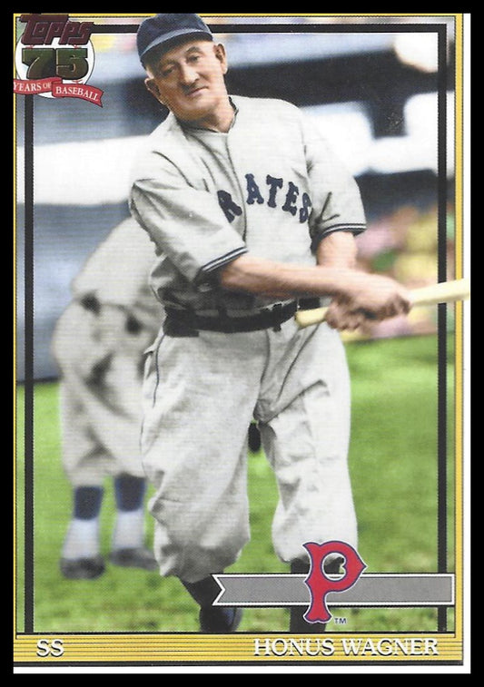 2026 Topps Series 2 91B2-37 Honus Wagner 1991 Topps Pittsburgh Pirates