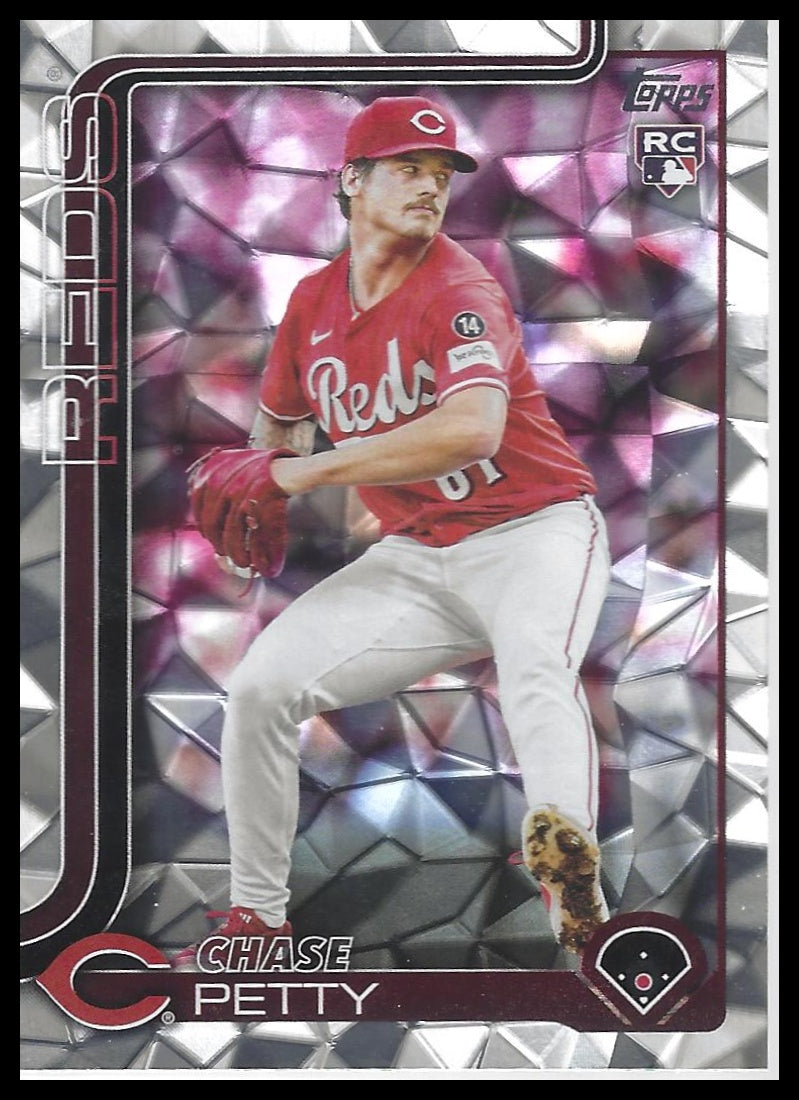 2025 Topps Update #US275 Chase Petty Diamante Foil