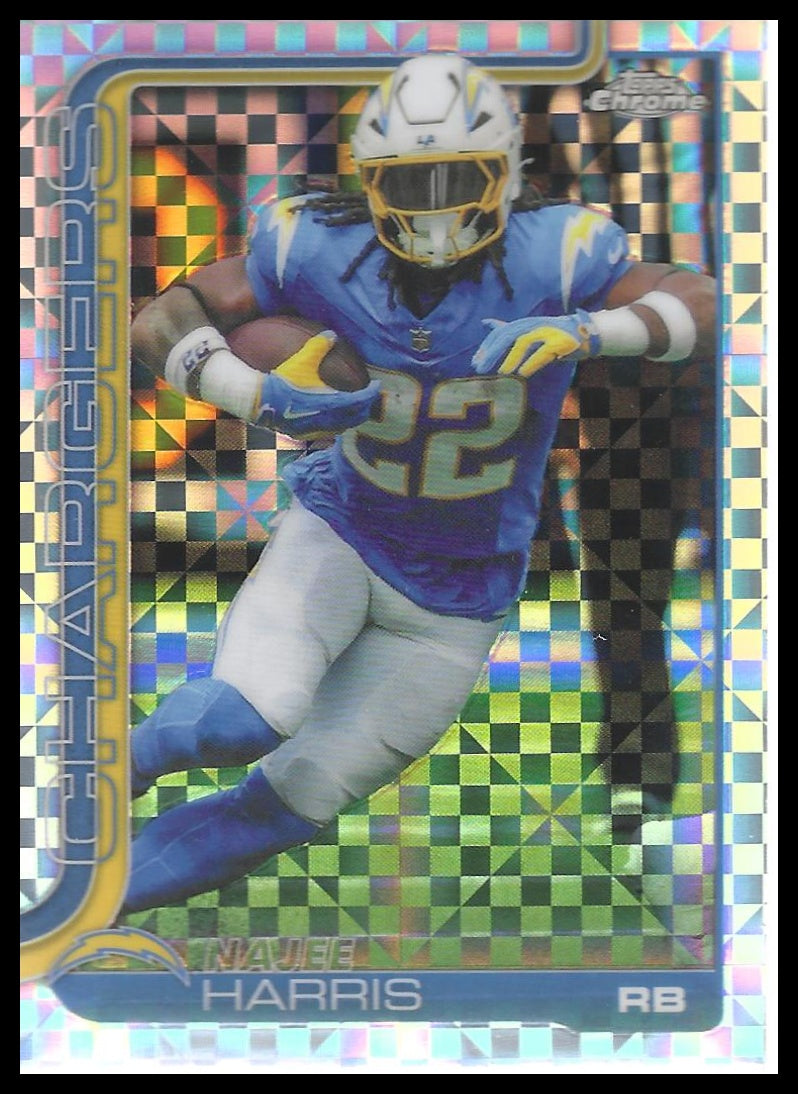 2025 Topps Chrome #161 Najee Harris X-Fractor
