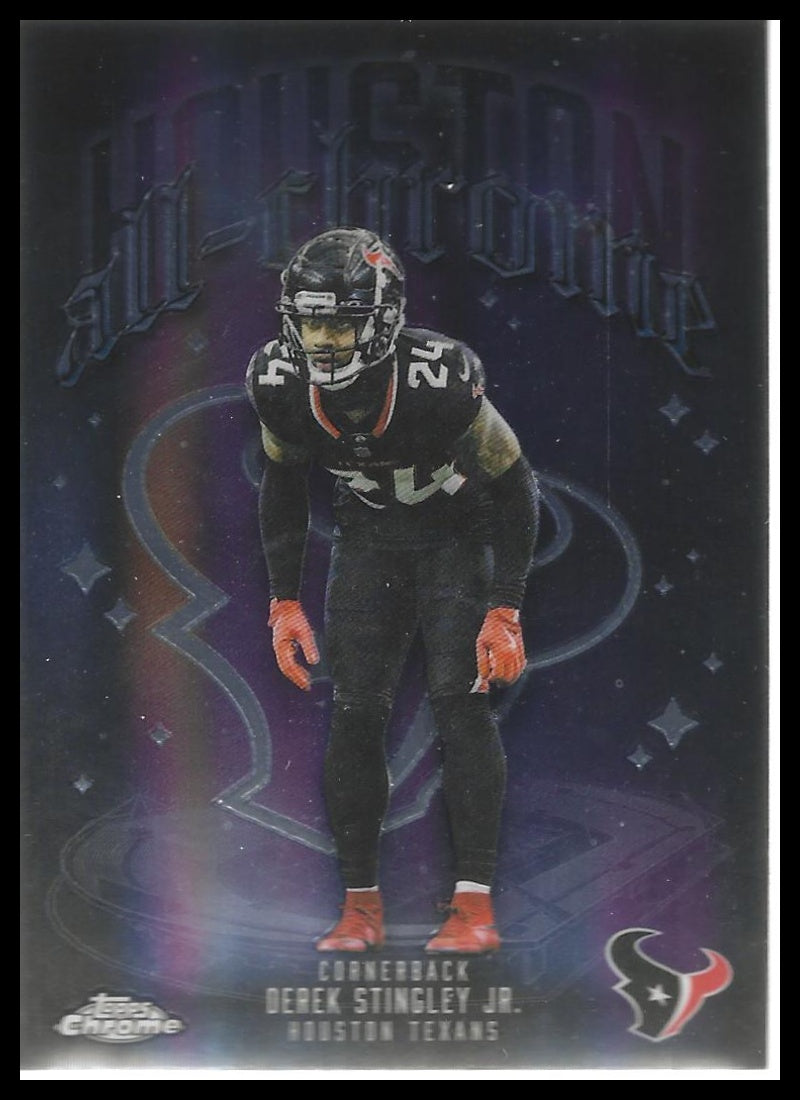 2025 Topps Chrome #ACT-19 Derek Stingley Jr. All Chrome Team