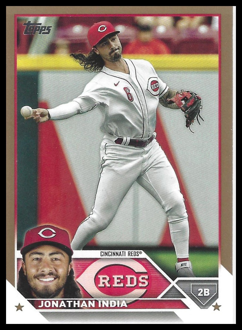 2023 Topps #594 Jonathan India Gold #/2023