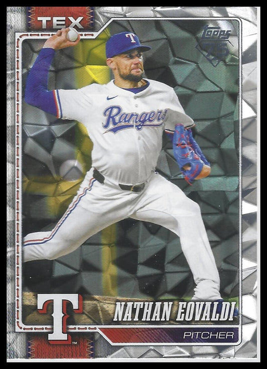 2026 Topps #355 Nathan Eovaldi Diamante Foil