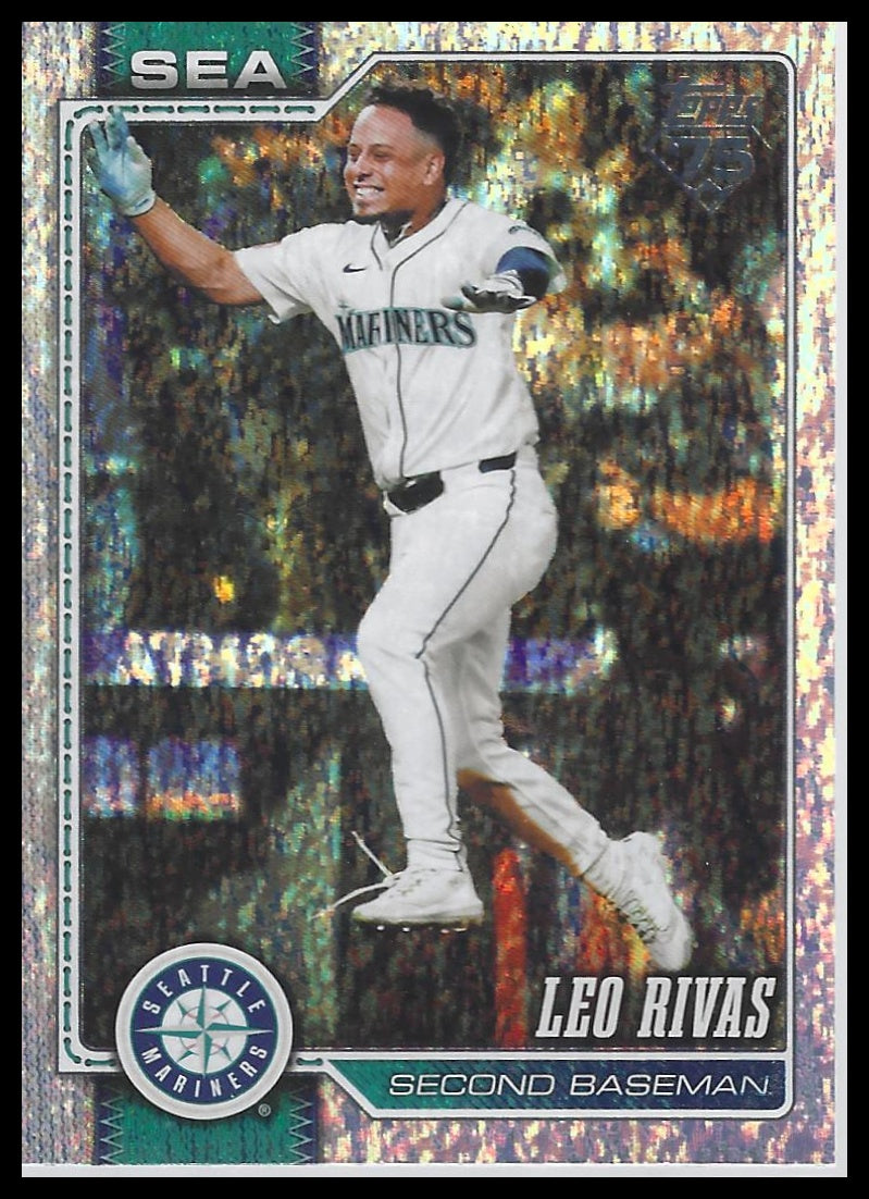 2026 Topps #649 Leo Rivas Holo Foil