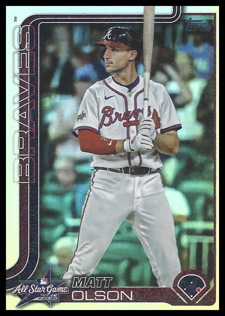 2025 Topps Update #ASG-49 Matt Olson 2025 All-Star Game