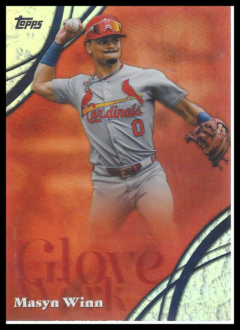 2026 Topps #GW-59 Masyn Winn Glove Work