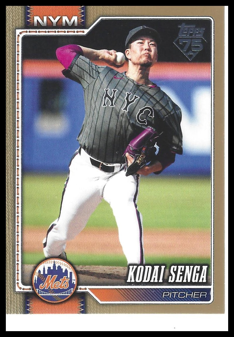 2026 Topps #667 Kodai Senga Gold #/2026