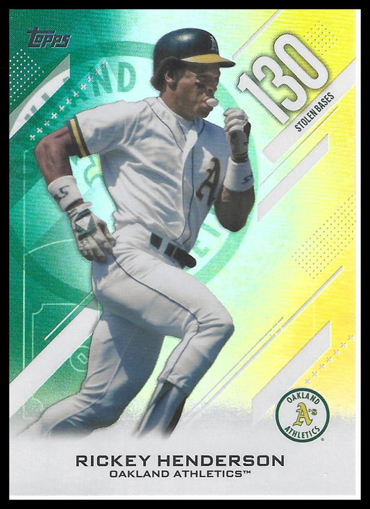 2026 Topps #CN-2 Rickey Henderson Crooked Numbers